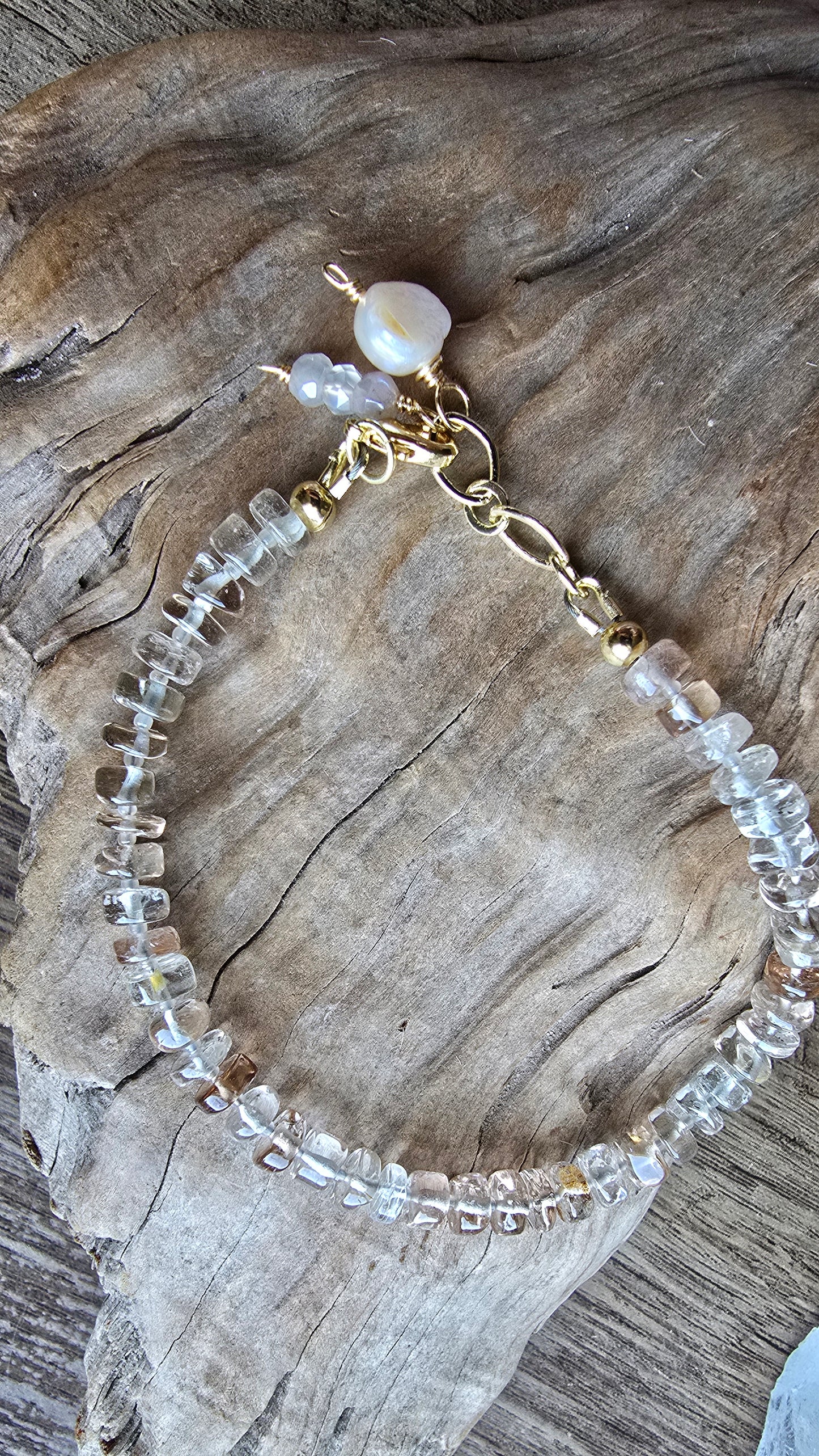Luster Champagne Quartz Bracelet My Store