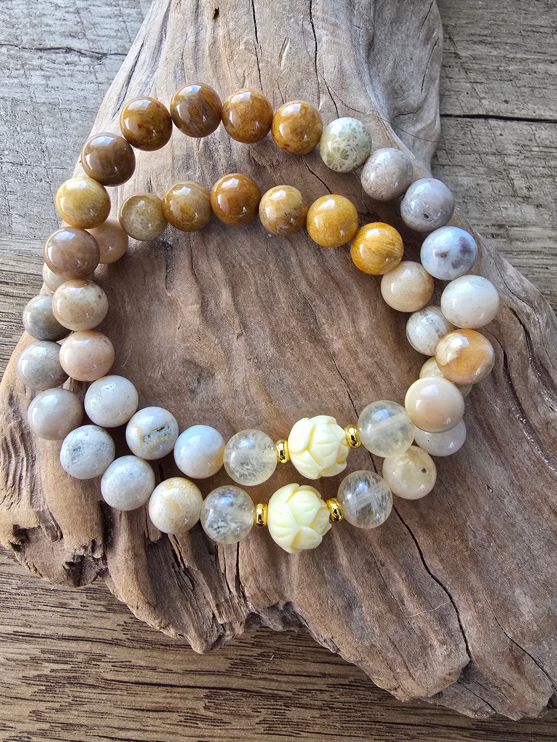 Citrine and Coral Bracelet My Store