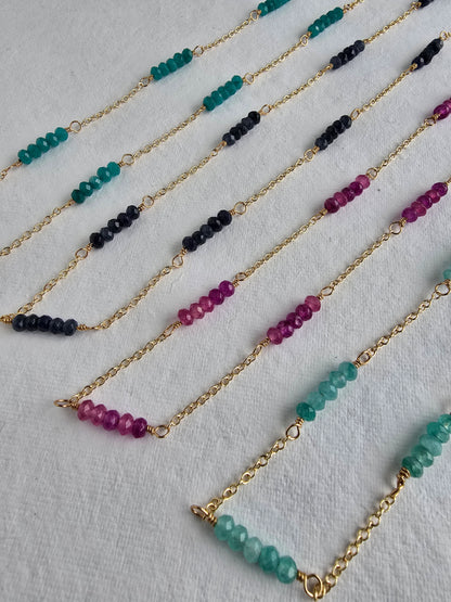 Everyday Gemstone Necklace