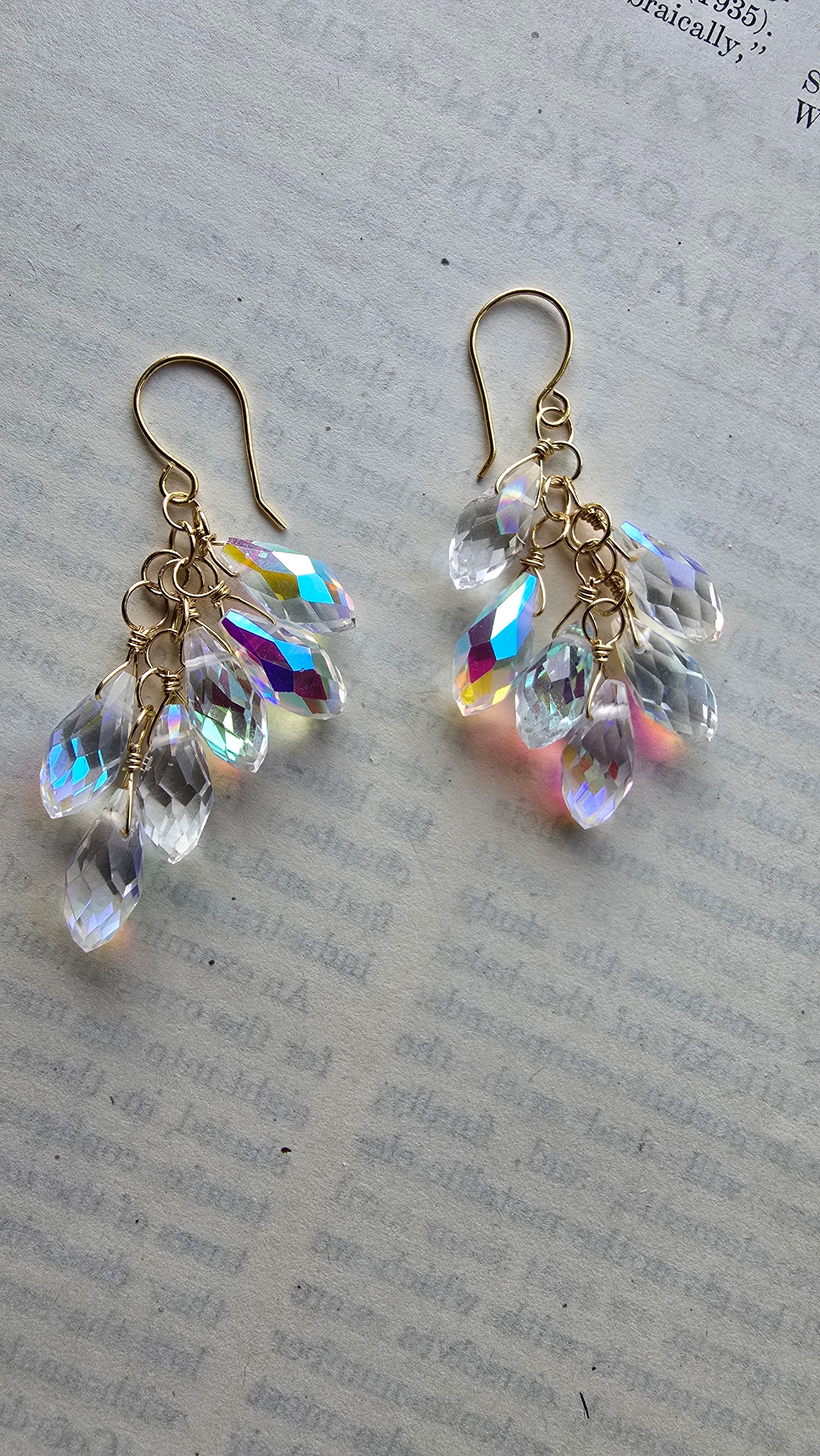 Sunlit Prism Earrings Sacred Sol Design
