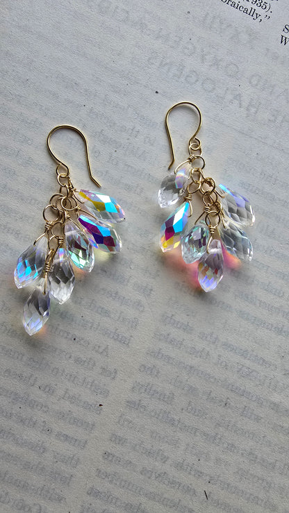 Sunlit Prism Earrings Sacred Sol Design