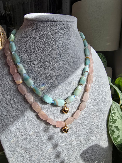 The Serene Heart Necklace Sacred Sol Design