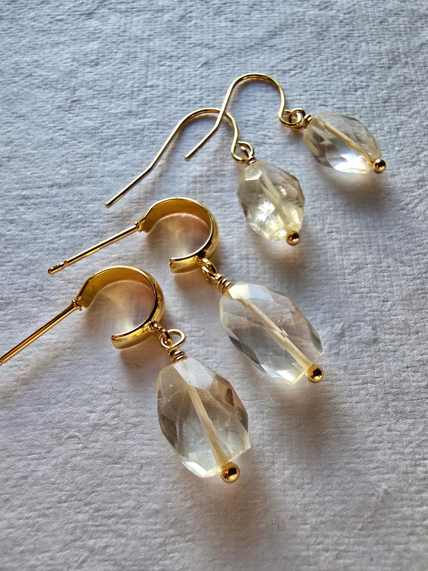 Citrine Sol Earrings Sacred Sol Design