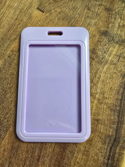 Colorful 2 Badge Card Holder Sacred Sol Design