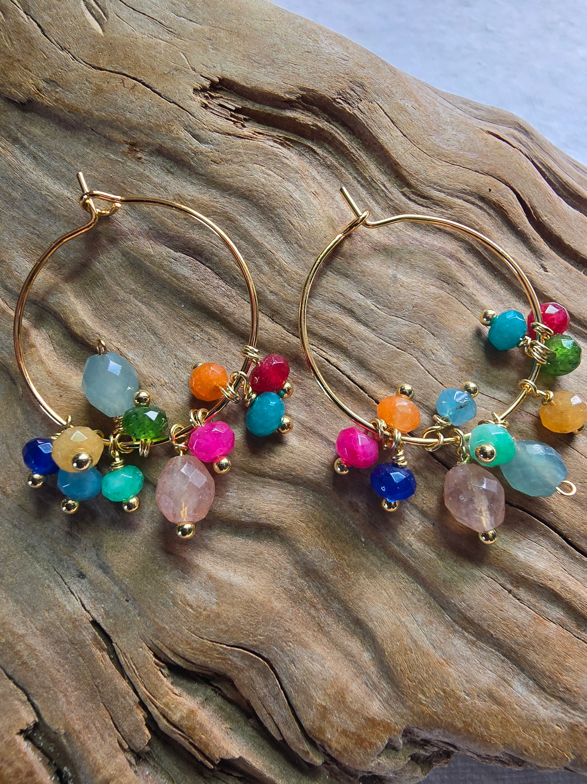 Kaleidoscope Confetti Earrings Sacred Sol Design