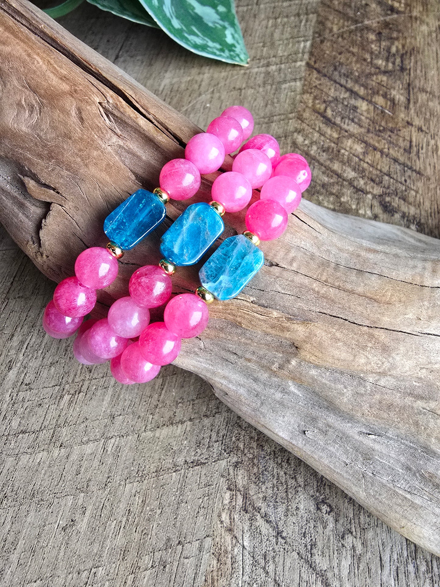 Pink Apatite Bracelet My Store
