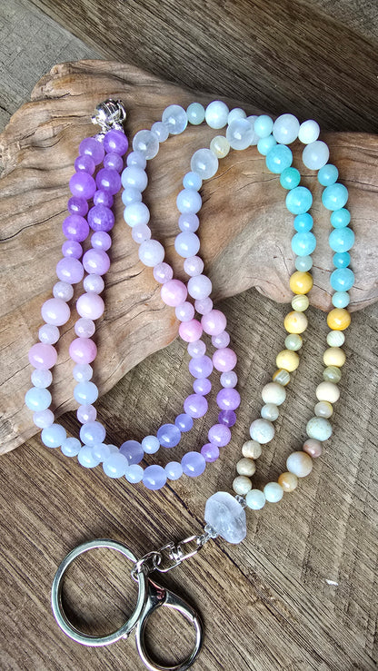 Sunset Tide Gemstone Lanyard Sacred Sol Design