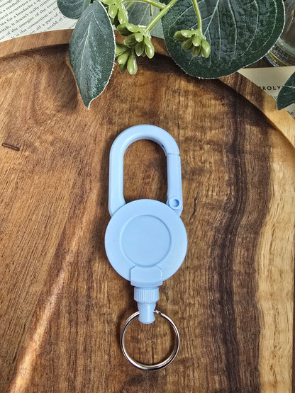 Cotton Candy Colorful Extendable Badge Reel Sacred Sol Design