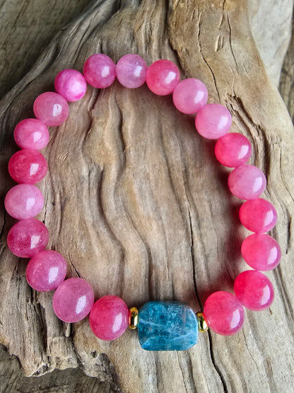 Pink Apatite Bracelet My Store