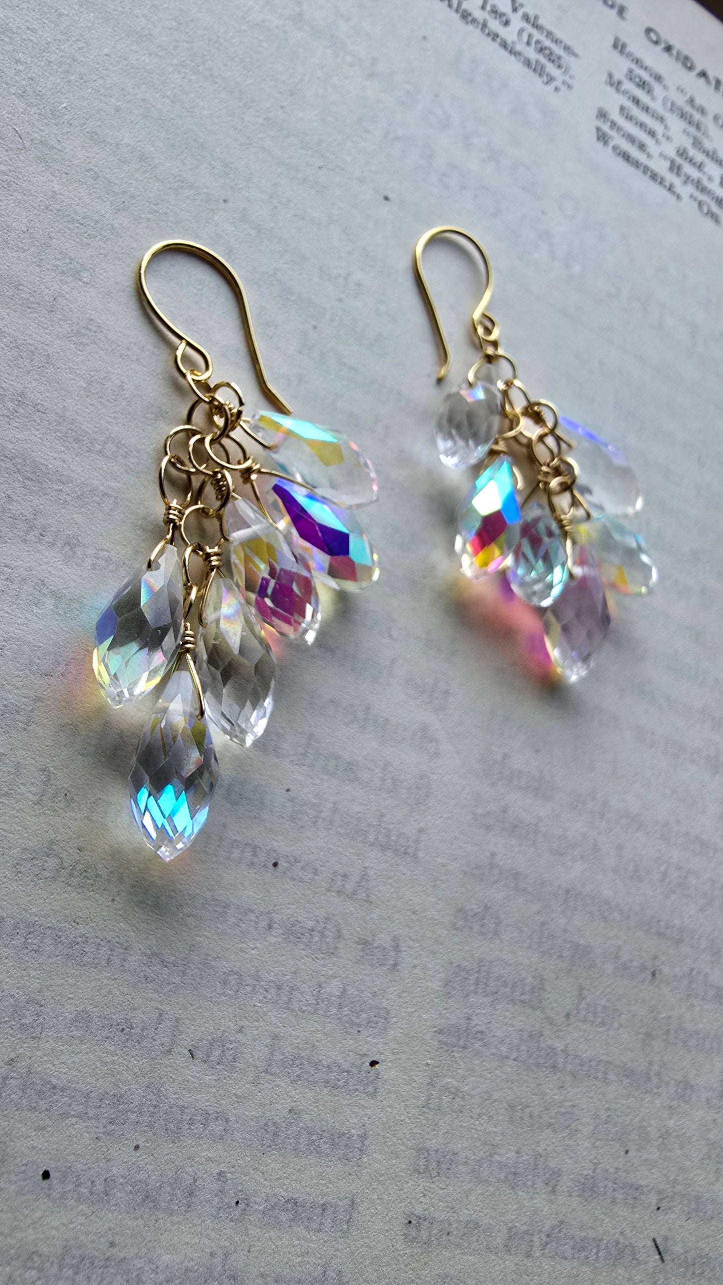 Sunlit Prism Earrings Sacred Sol Design