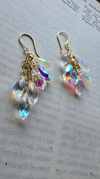 Sunlit Prism Earrings Sacred Sol Design
