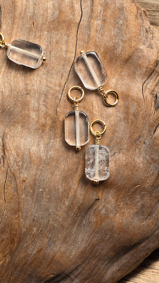 Quartz Charm Sacred Sol Design
