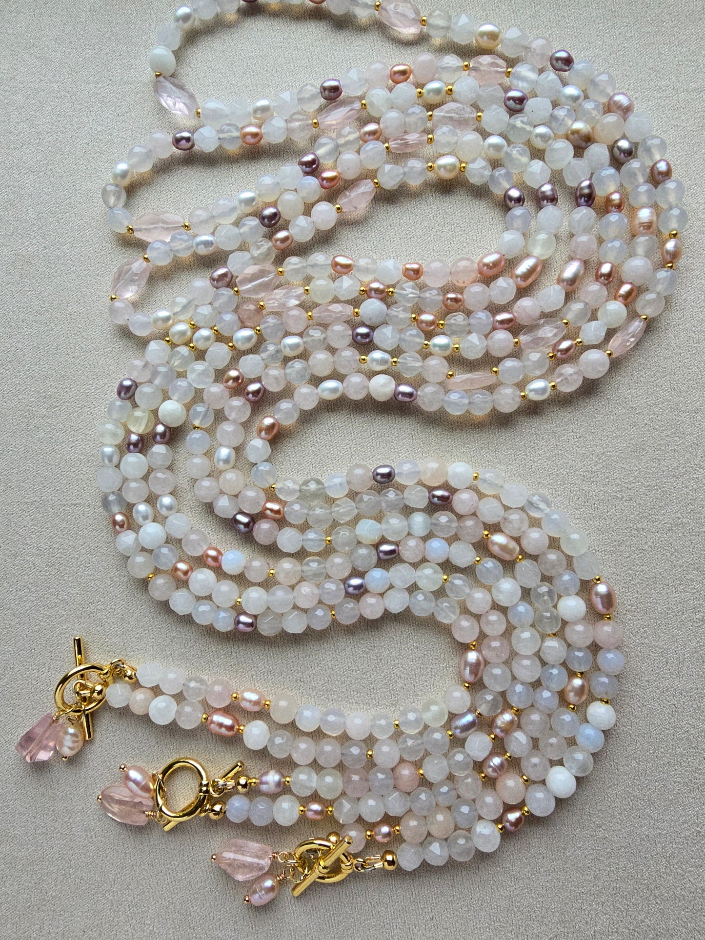 Keepsake Convertible Gemstone Necklace Sacred Sol Design
