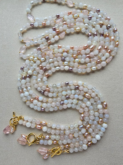 Keepsake Convertible Gemstone Necklace Sacred Sol Design