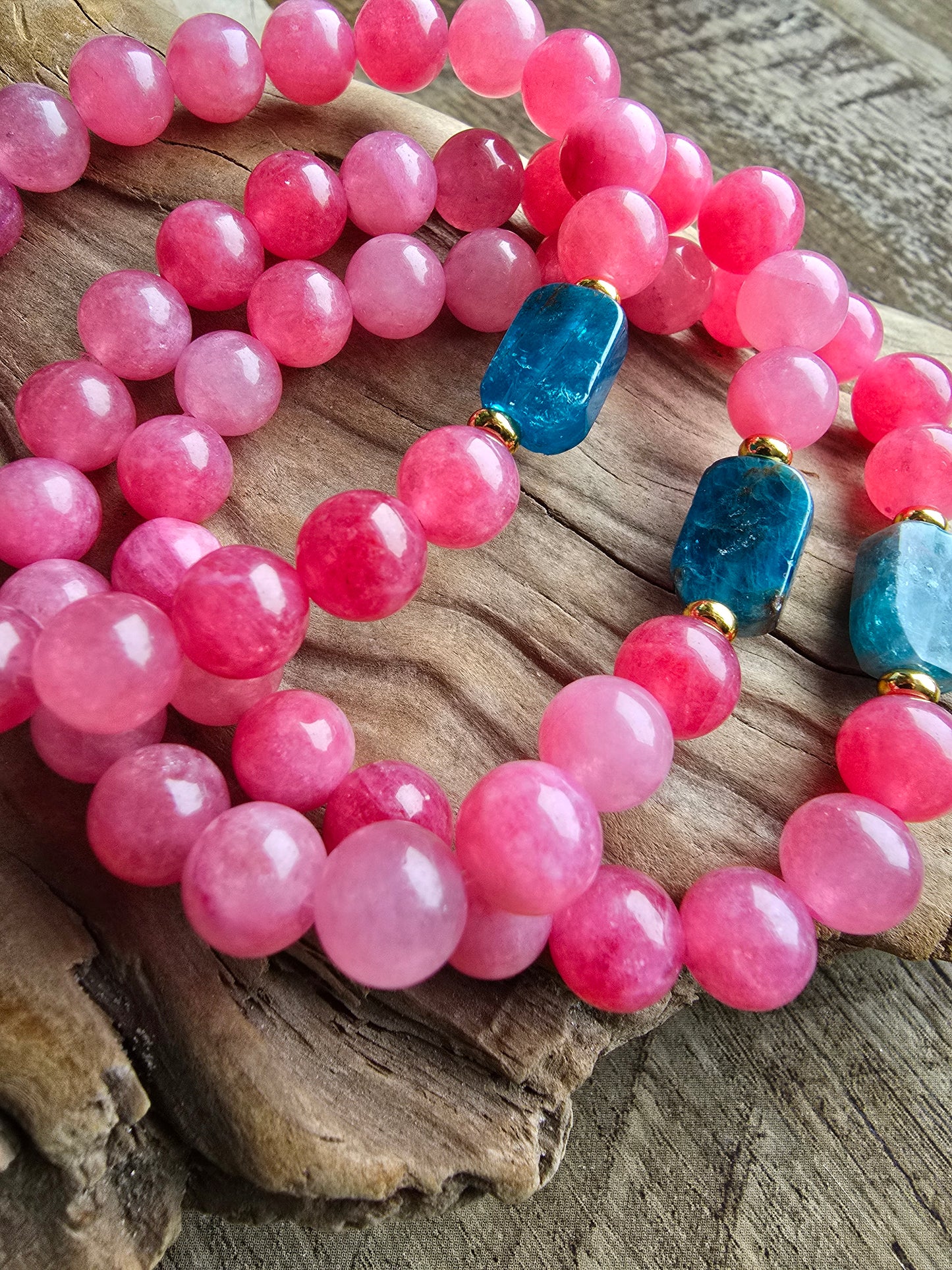 Pink Apatite Bracelet My Store