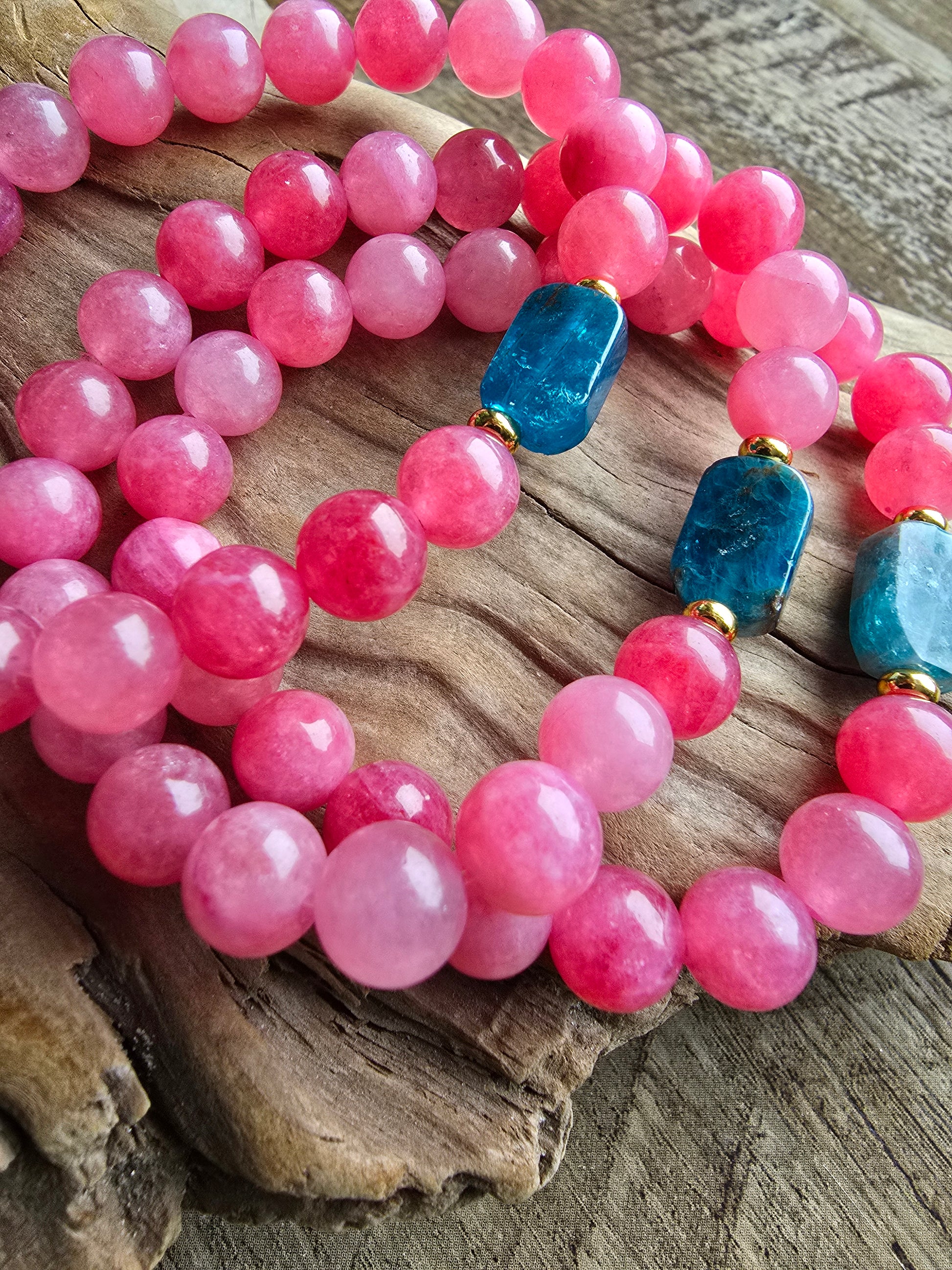 Pink Apatite Bracelet My Store