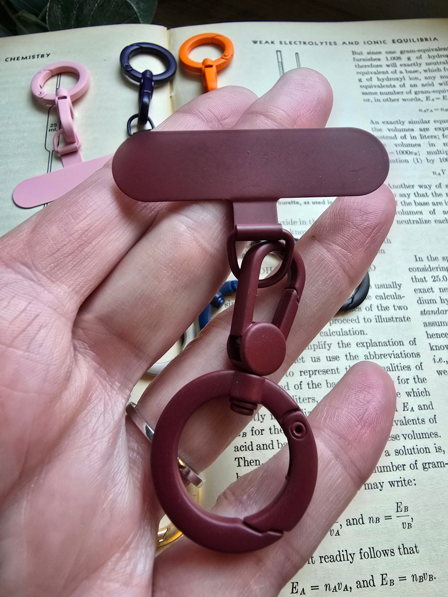 Universal Phone Tether Connector Gasket | Strong Metal Swivel Clasp Sacred Sol Design