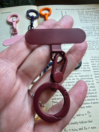 Universal Phone Tether Connector Gasket | Strong Metal Swivel Clasp Sacred Sol Design