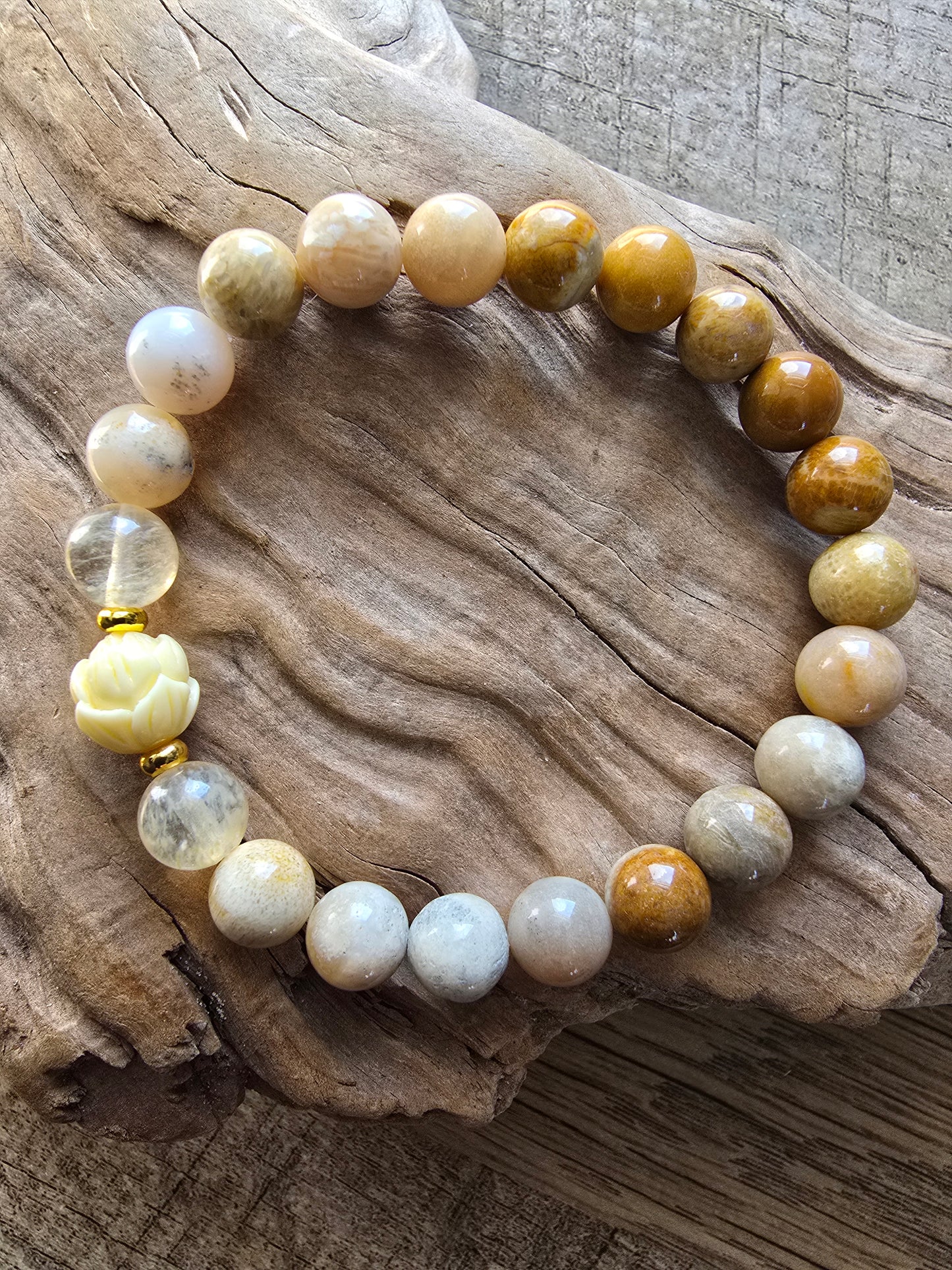 Citrine and Coral Bracelet My Store