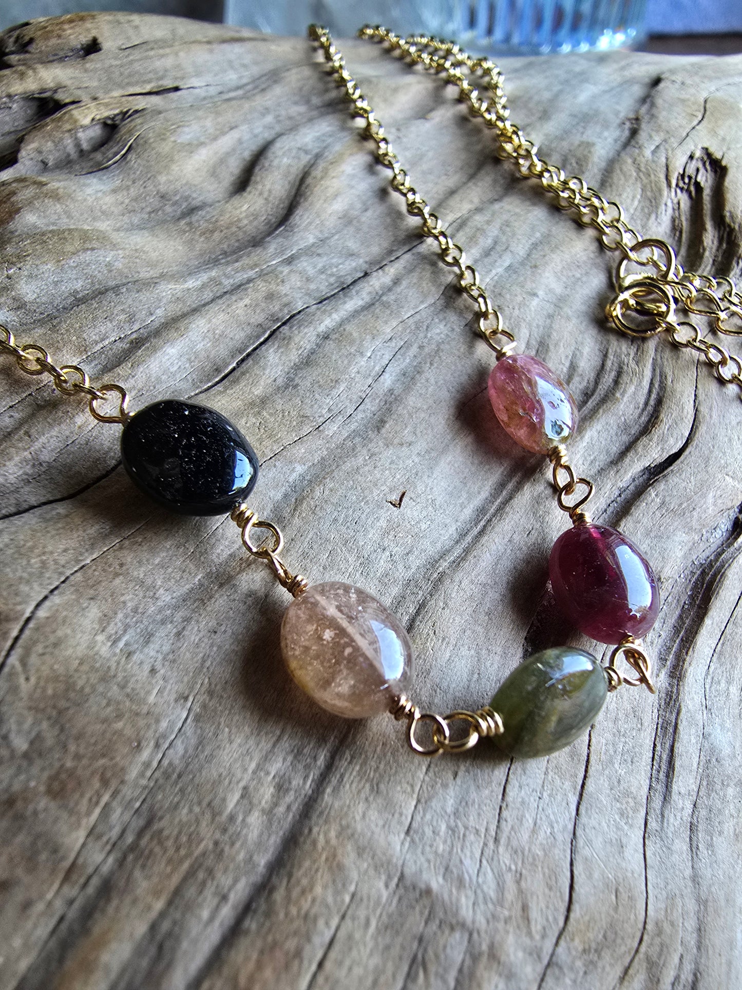 Tourmaline Meadow Necklace