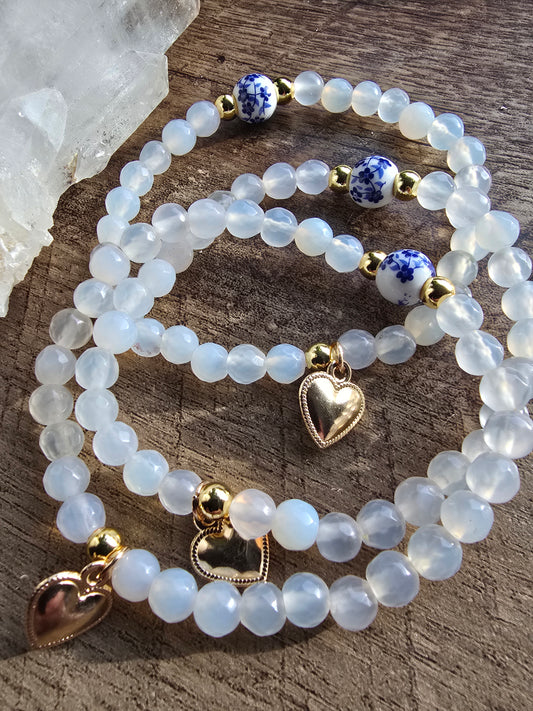 Not your Grandma's China Stretch Bracelet