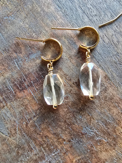 Citrine Sol Earrings Sacred Sol Design