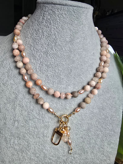 Garden Gate Lanyard - Necklace in One: The Ultimate Convertible Piece Sacred Sol Design