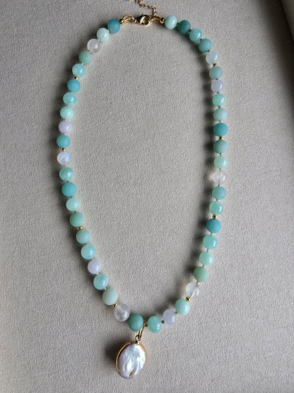 Kaleidoscope - Confetti 8MM 17.5" Necklace Sacred Sol Design