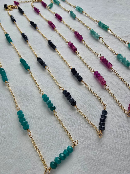 Everyday Gemstone Necklace