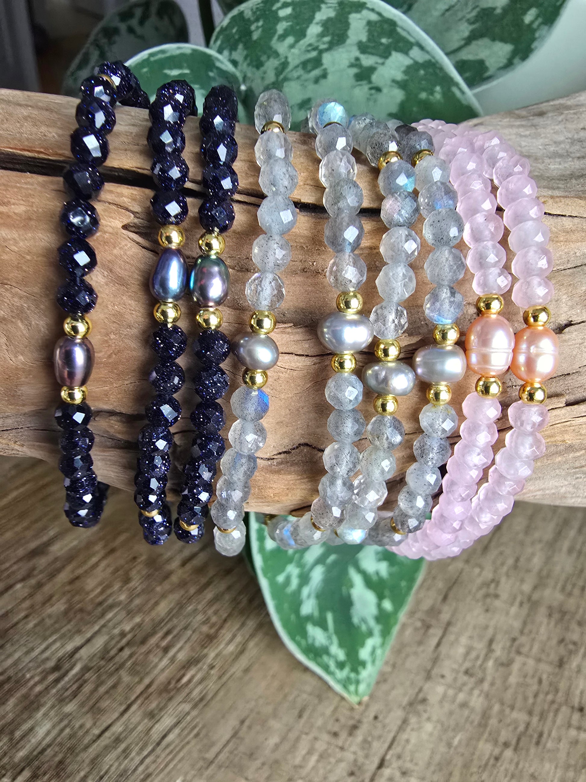 The Sol Pearl Stackable Bracelet My Store