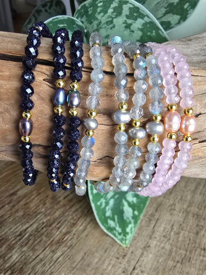 The Sol Pearl Stackable Bracelet My Store