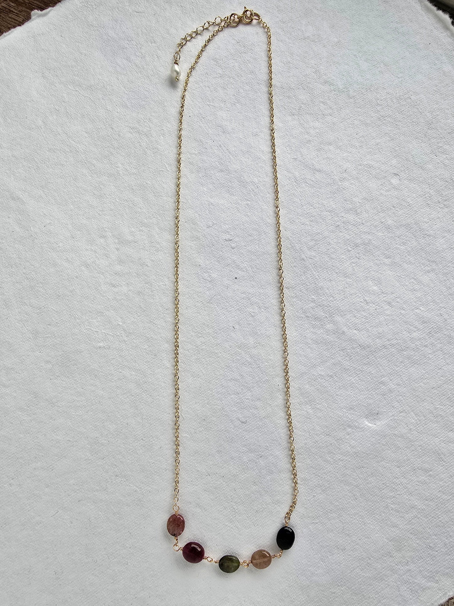 Tourmaline Meadow Necklace