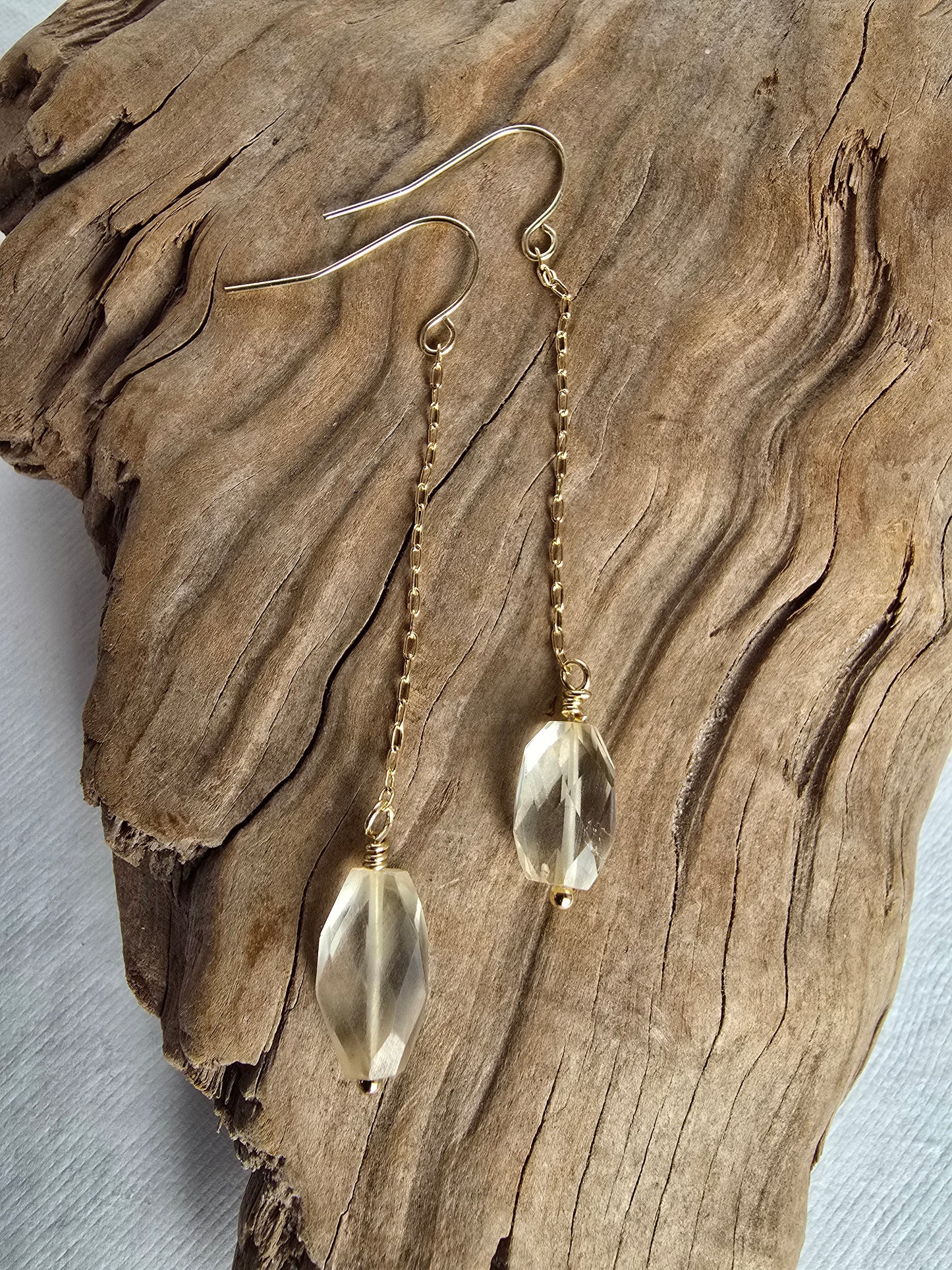 Gemstone Threader-Style Chain Drops Sacred Sol Design