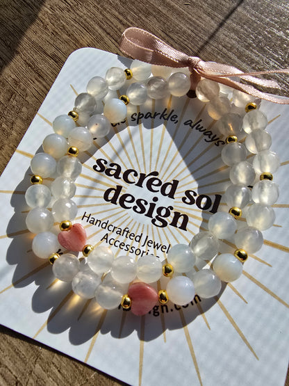 The Grace Duo: Mommy & Me Bracelet Set