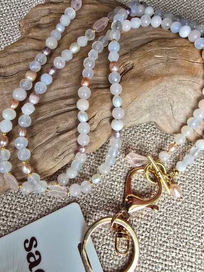 Keepsake Convertible Gemstone Necklace Sacred Sol Design