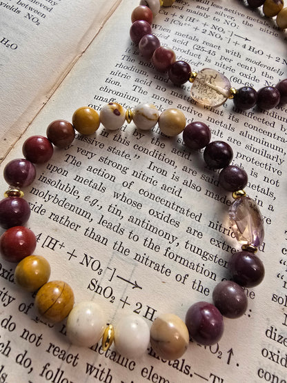 Mookaite and Ametrine Bracelet My Store