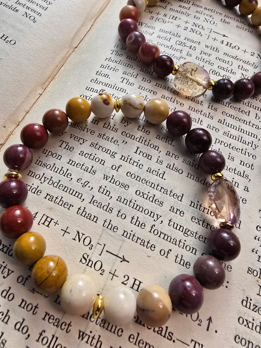 Mookaite and Ametrine Bracelet My Store