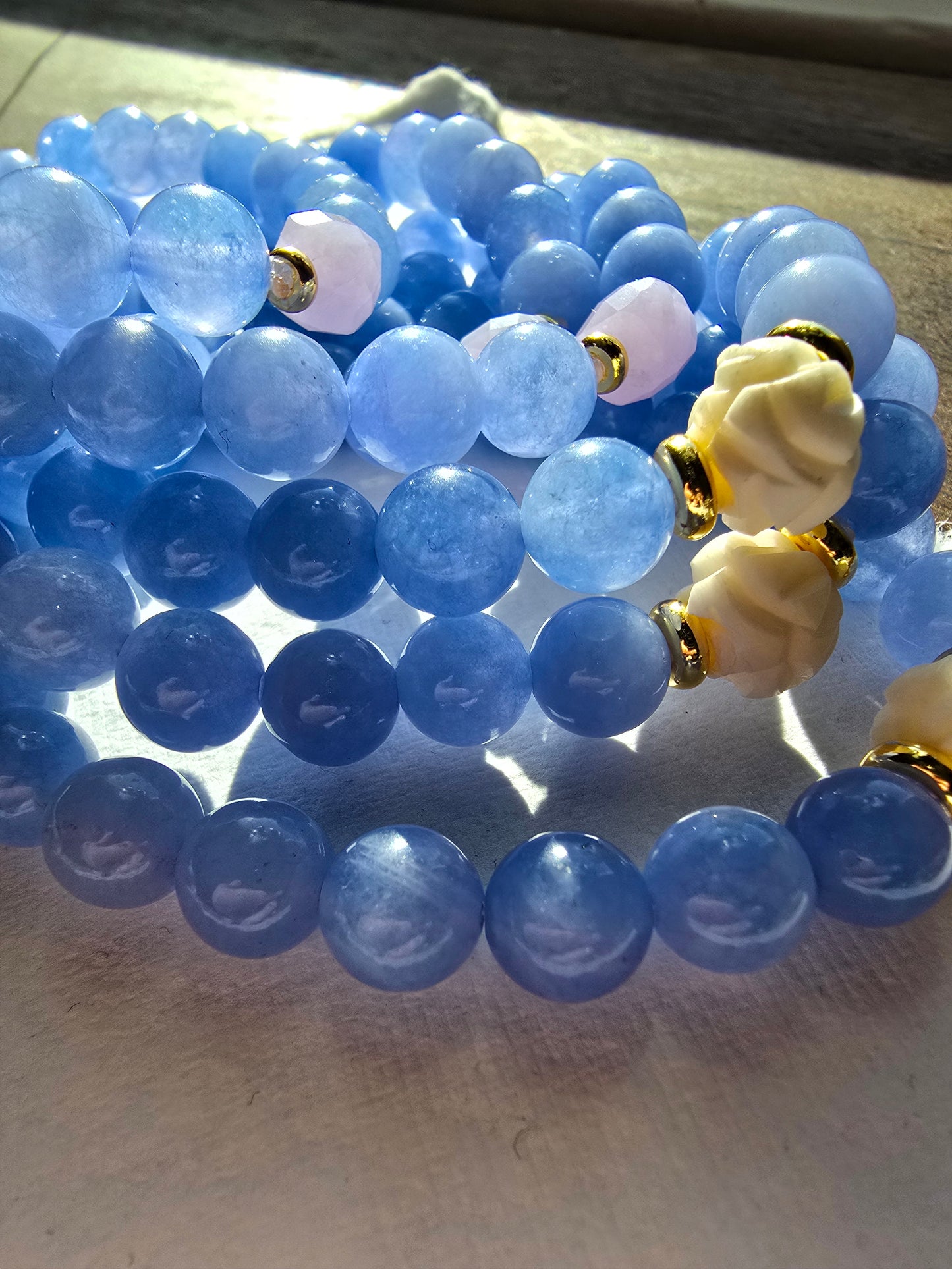 Chalcedony Sky Bracelets My Store