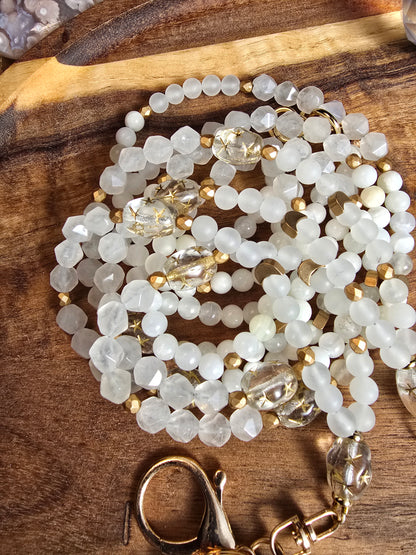 Lunar Radiance Lanyard Sacred Sol Design