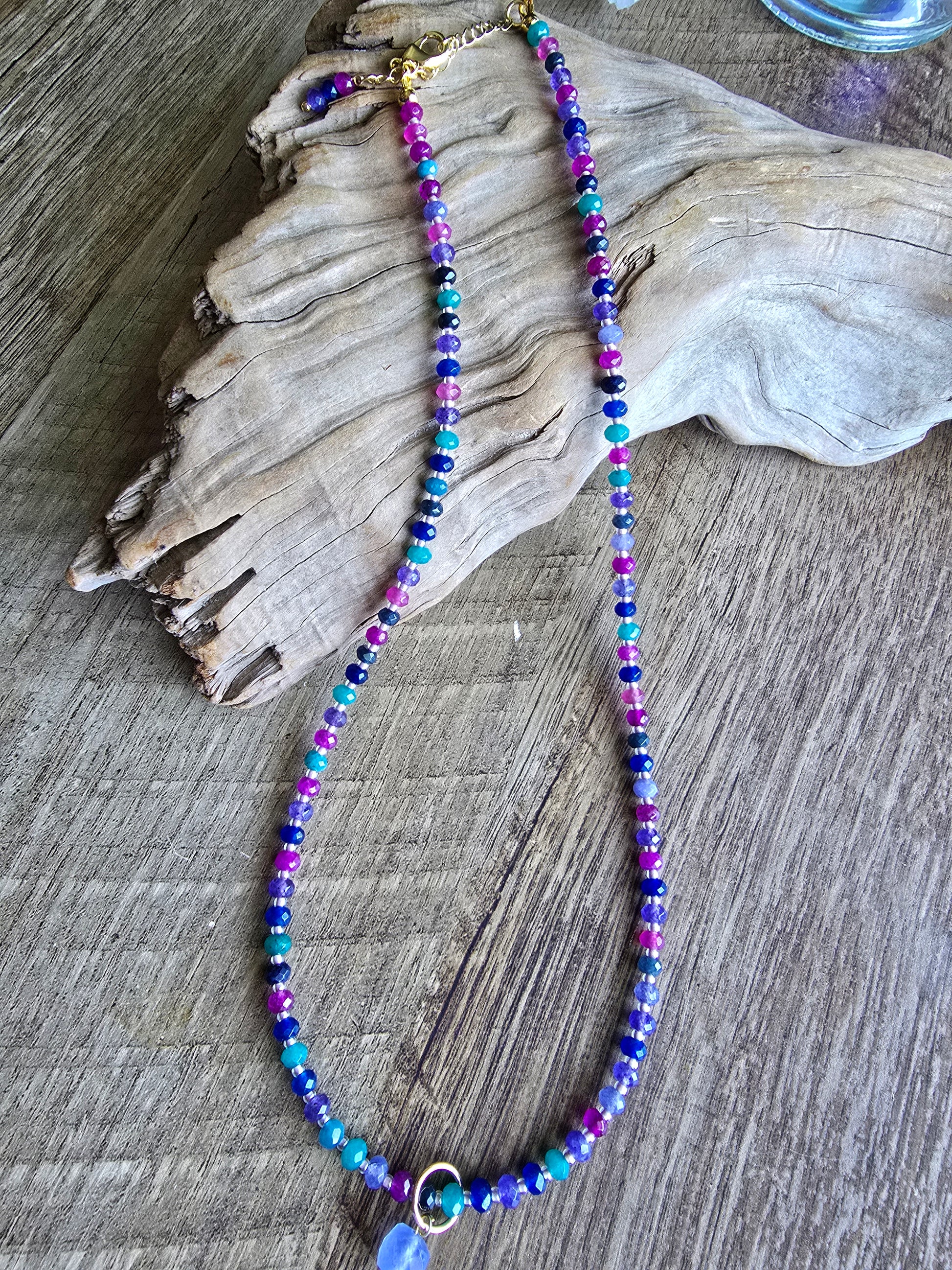 Kaleidoscope - Midnight 4MM 18" Necklace Sacred Sol Design