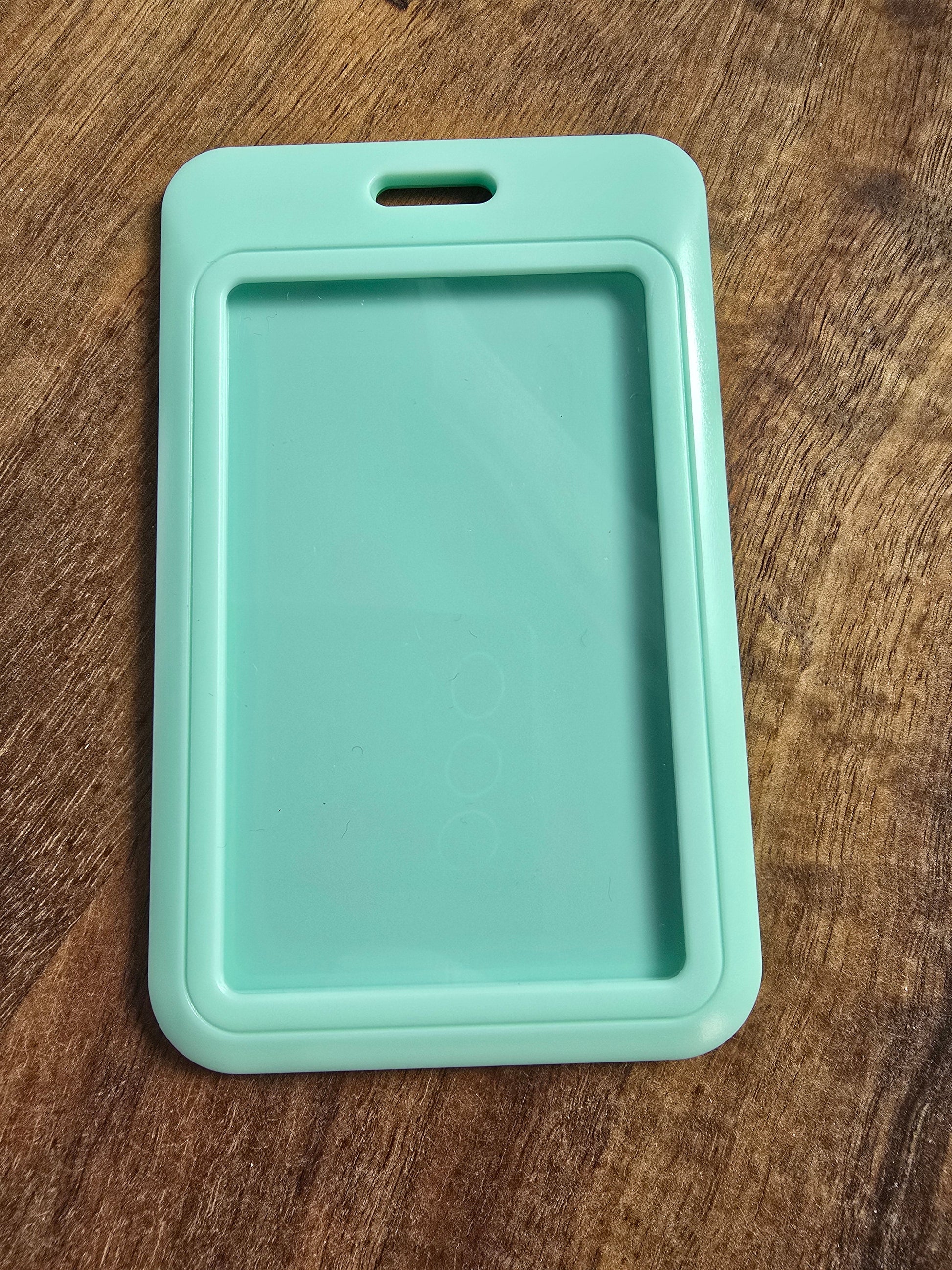 Colorful 2 Badge Card Holder Sacred Sol Design