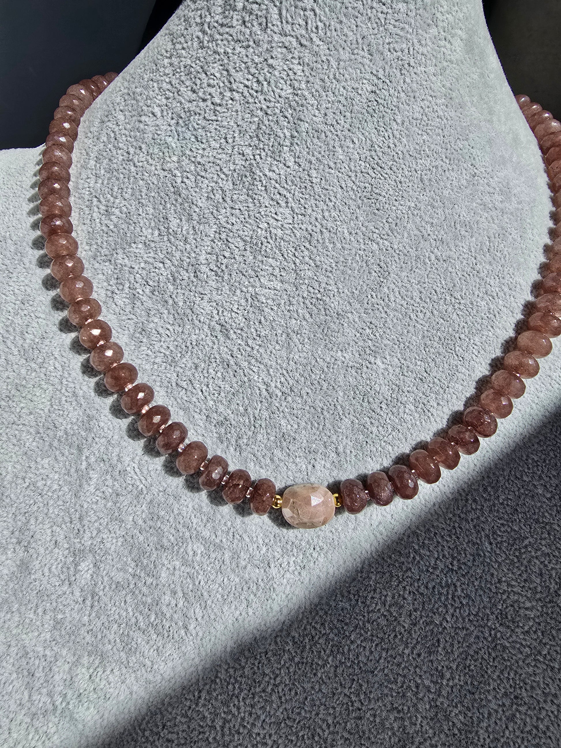 Plum Jade & Mystic Aura Quartz Sacred Sol Design