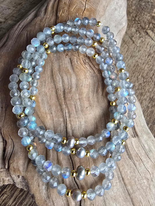 The Sol Pearl Stackable Bracelet My Store