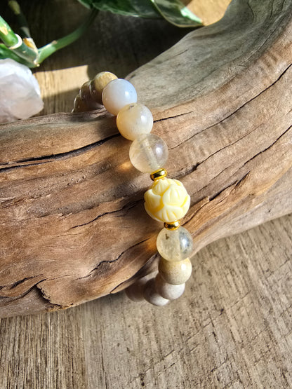 Citrine and Coral Bracelet My Store