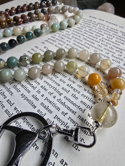 The Inner Balance Gemstone Lanyard Sacred Sol Design