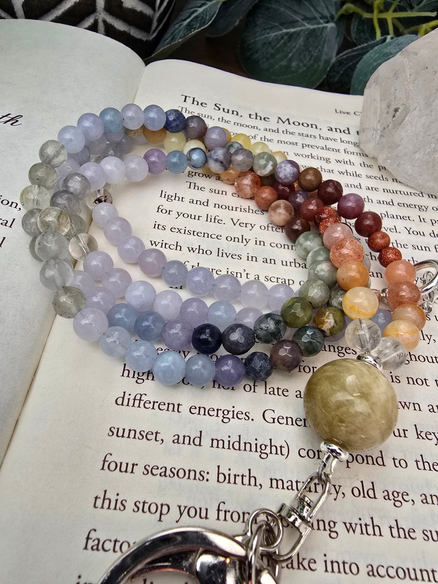 Twilight Sunset Gradient Lanyard Sacred Sol Design