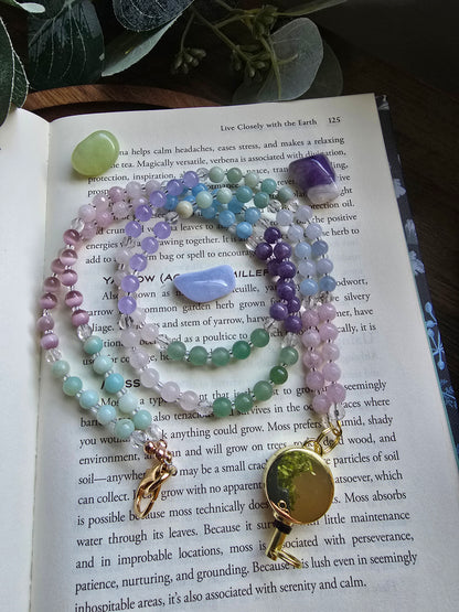 The Calming Cosmos Badge Lanyard Sacred Sol Design