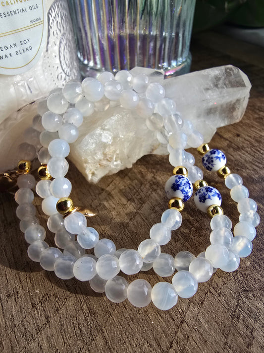 Not your Grandma's China Stretch Bracelet