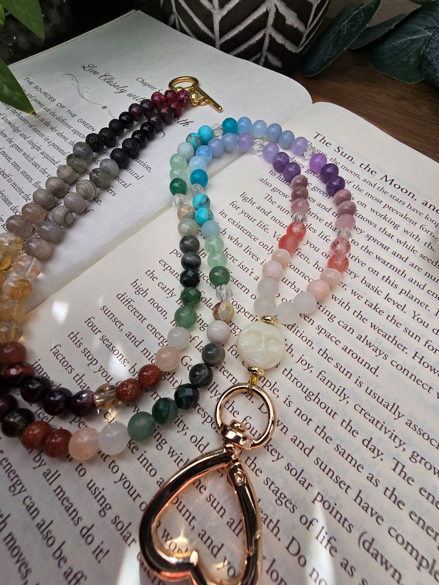 The Celestial Rainbow Lanyard Sacred Sol Design