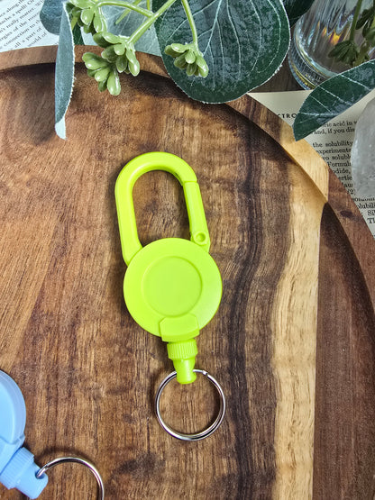 Cotton Candy Colorful Extendable Badge Reel Sacred Sol Design